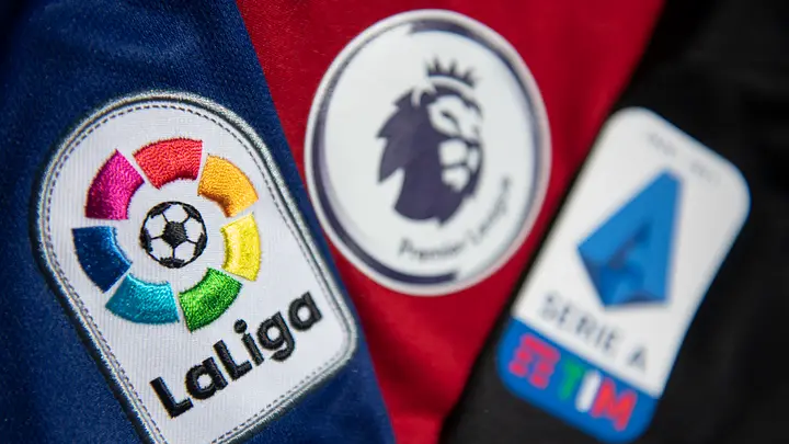 La Liga, Premier League and Serie A